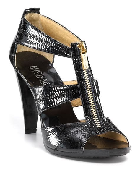 michael michael kors berkley patent leather t strap sandals|Michael michael kors berkley t strap + FREE SHIPPING.